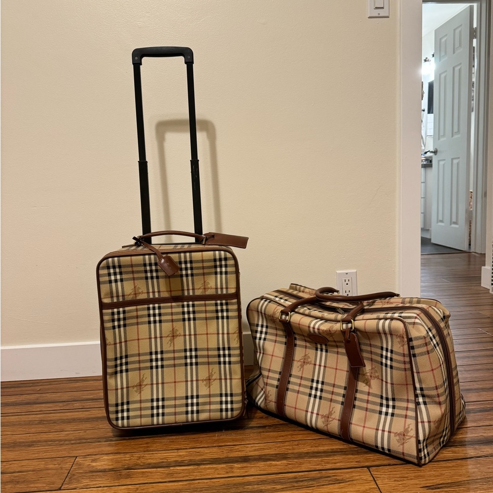 Vintage Burberry Roller & Duffle